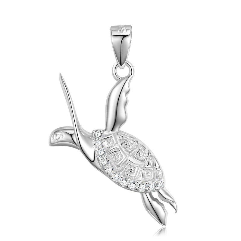 Turtle Necklace Women's Versatile Ins Style S925 Sterling Silver Sterling Silver Collar Chain Sweater Chain Jewelry