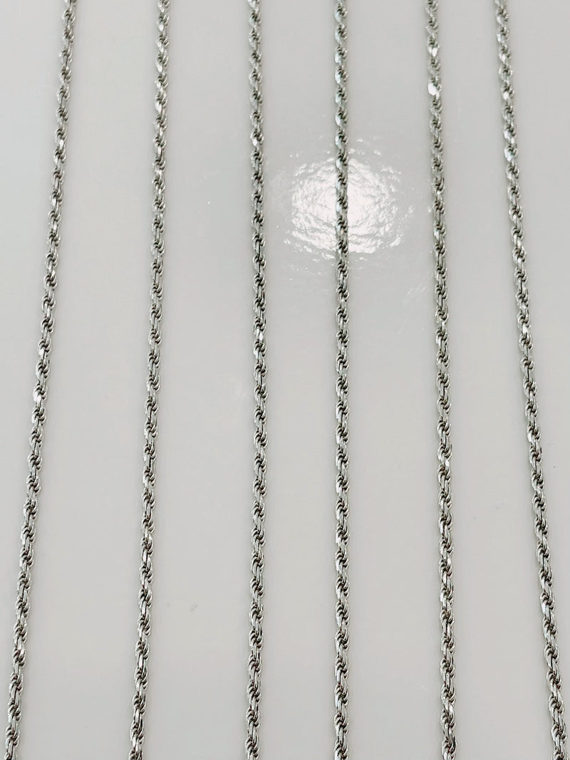 925 ITALIAN SOLID SILVER CHAIN 2.5MM